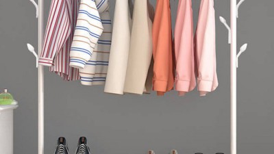 깔끔한 디자인! 우리 아이 옷 정리 끝! 어린이긴옷걸이행거 추천